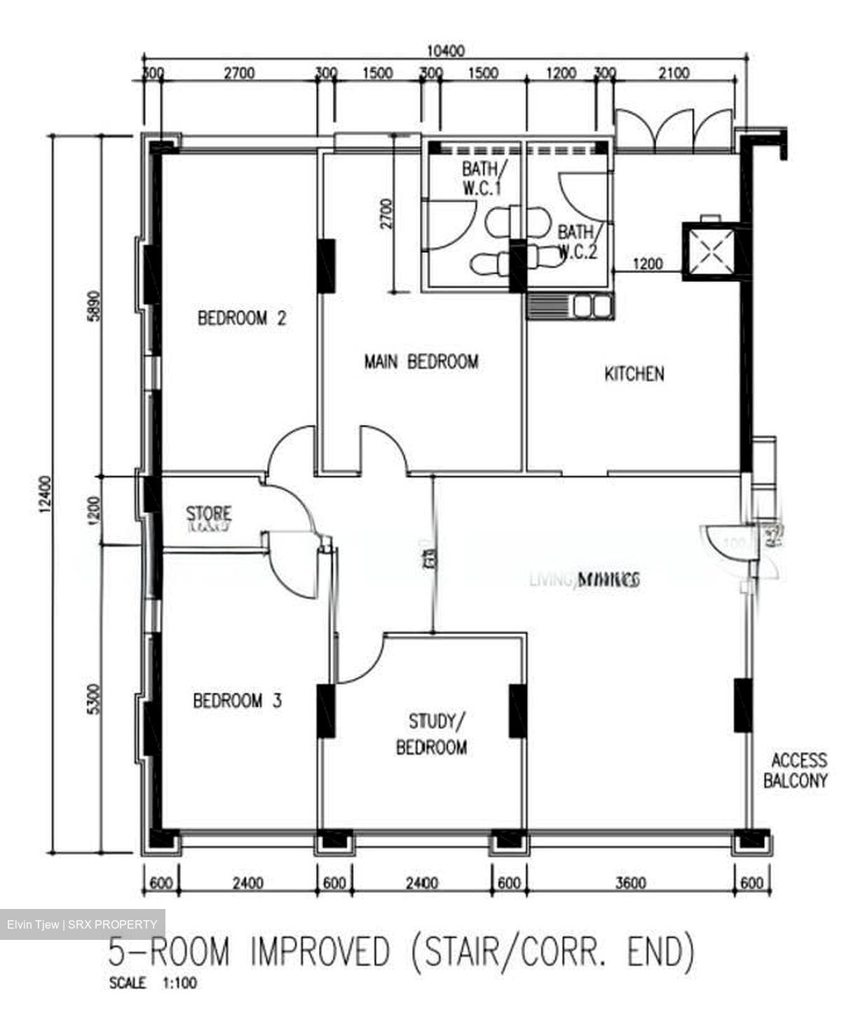 Blk 363 Hougang Avenue 5 (Hougang), HDB 5 Rooms #566677001